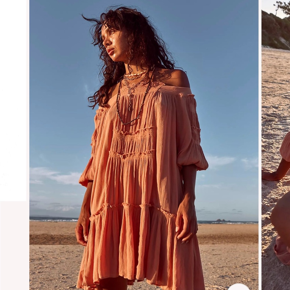Free People Sea ya there mini dress